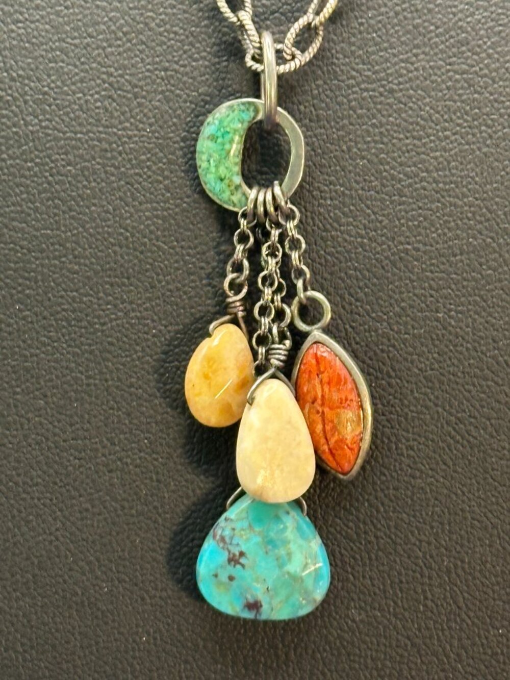 Silpada Sterling Silver Semi-Precious Stone Necklace